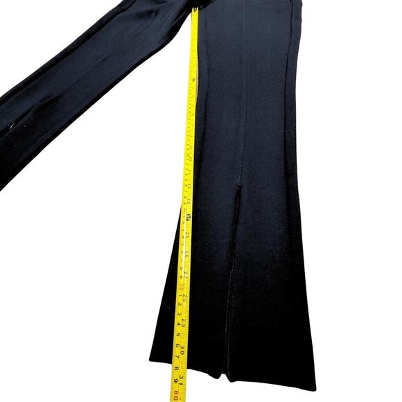 MAEVE Black Flare Leg Ankle Zip Pants Womens 8 Legging Dressy Business Sleek NWT - Picture 14 of 14